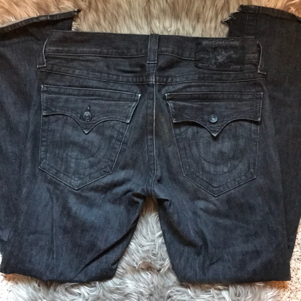 Men’s True Religion black jeans